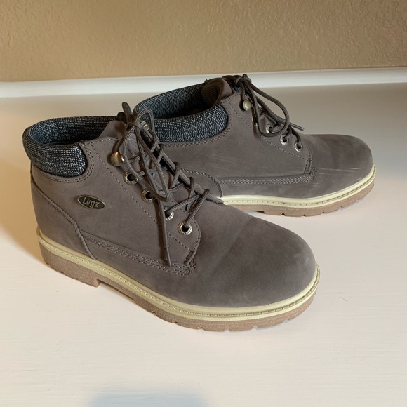 Lugz Drifter LX Chukka boots, charcoal grey, sz 8 - Picture 2 of 6